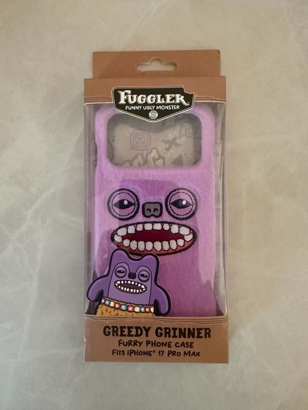 Fuggler Greedy Grinner Furry Phone Case Fits iPhone 17 Pro Max